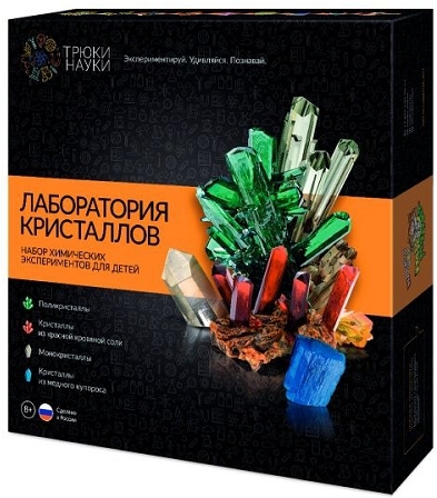 

Развивающий игровой набор Трюки науки Лаборатория кристаллов/Z009