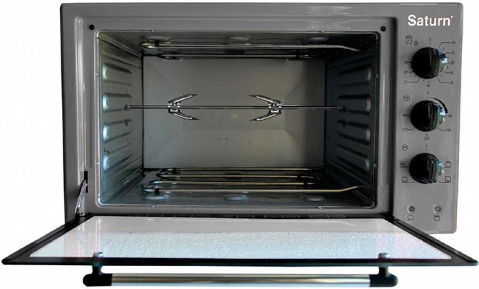

Мини-печь Saturn ST-EC3402 серый, ST-EC3402