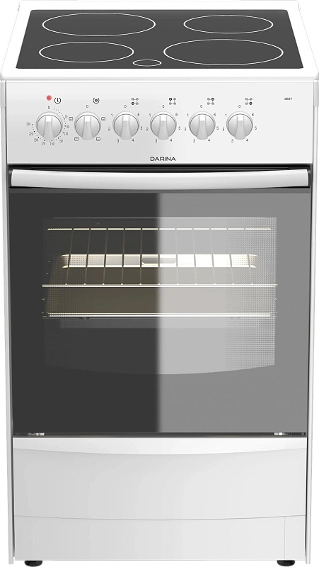 

Кухонная плита Darina B 3607 W белый/черный
