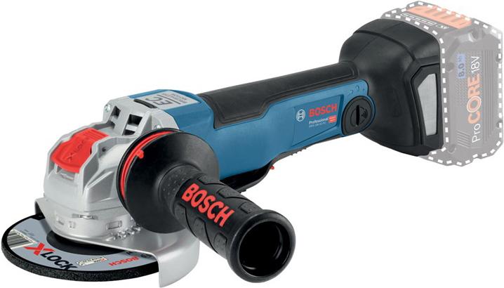 

Угловая шлифмашина Bosch GWX 18V-10 C, GWX 18V-10 C