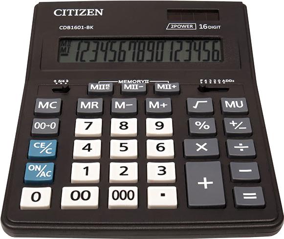 

Калькулятор Citizen CDB-1601 BK