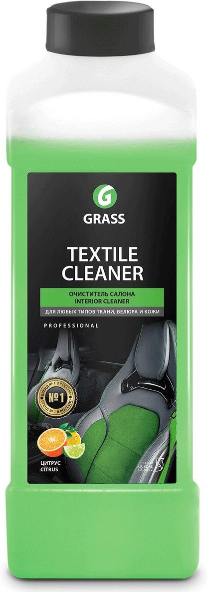 

Очиститель для автомобиля Grass Textile-cleaner 1л [112110], Очиститель для авто Grass Textile-cleaner 1л 112110