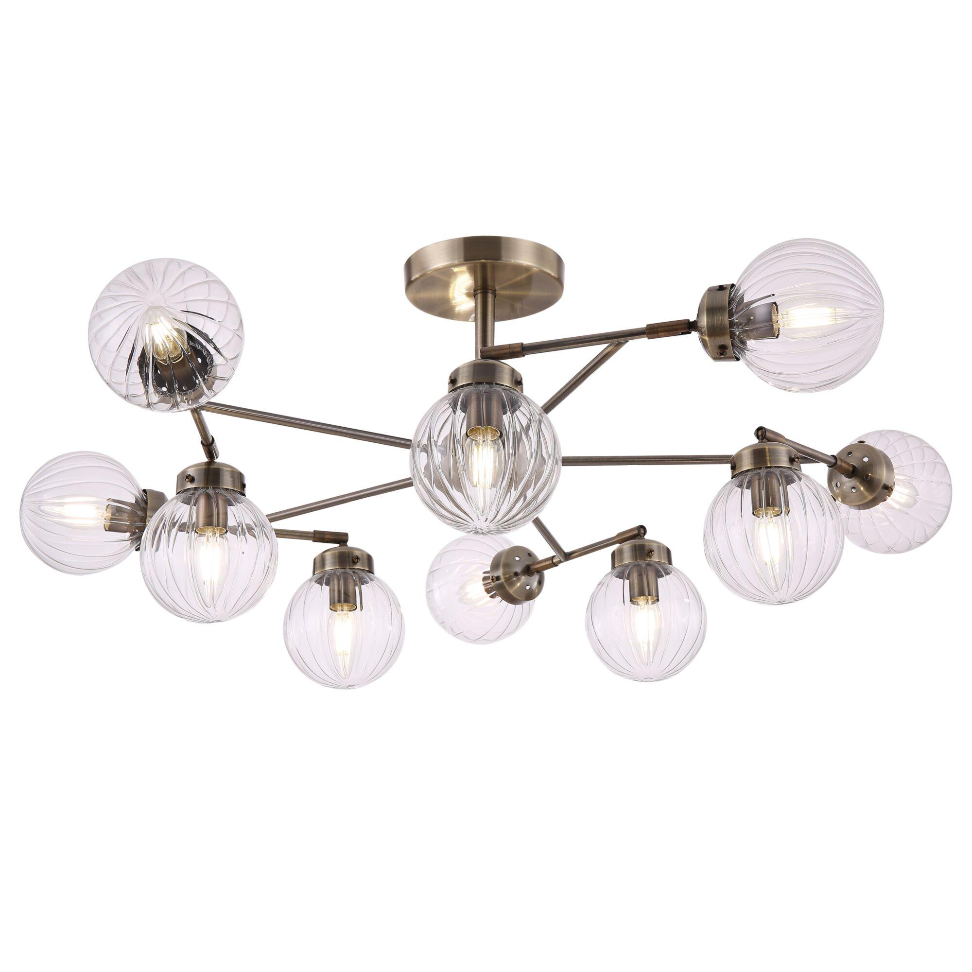 

Люстра на штанге Freya FR5041PL-10BS, FR5041PL-10BS