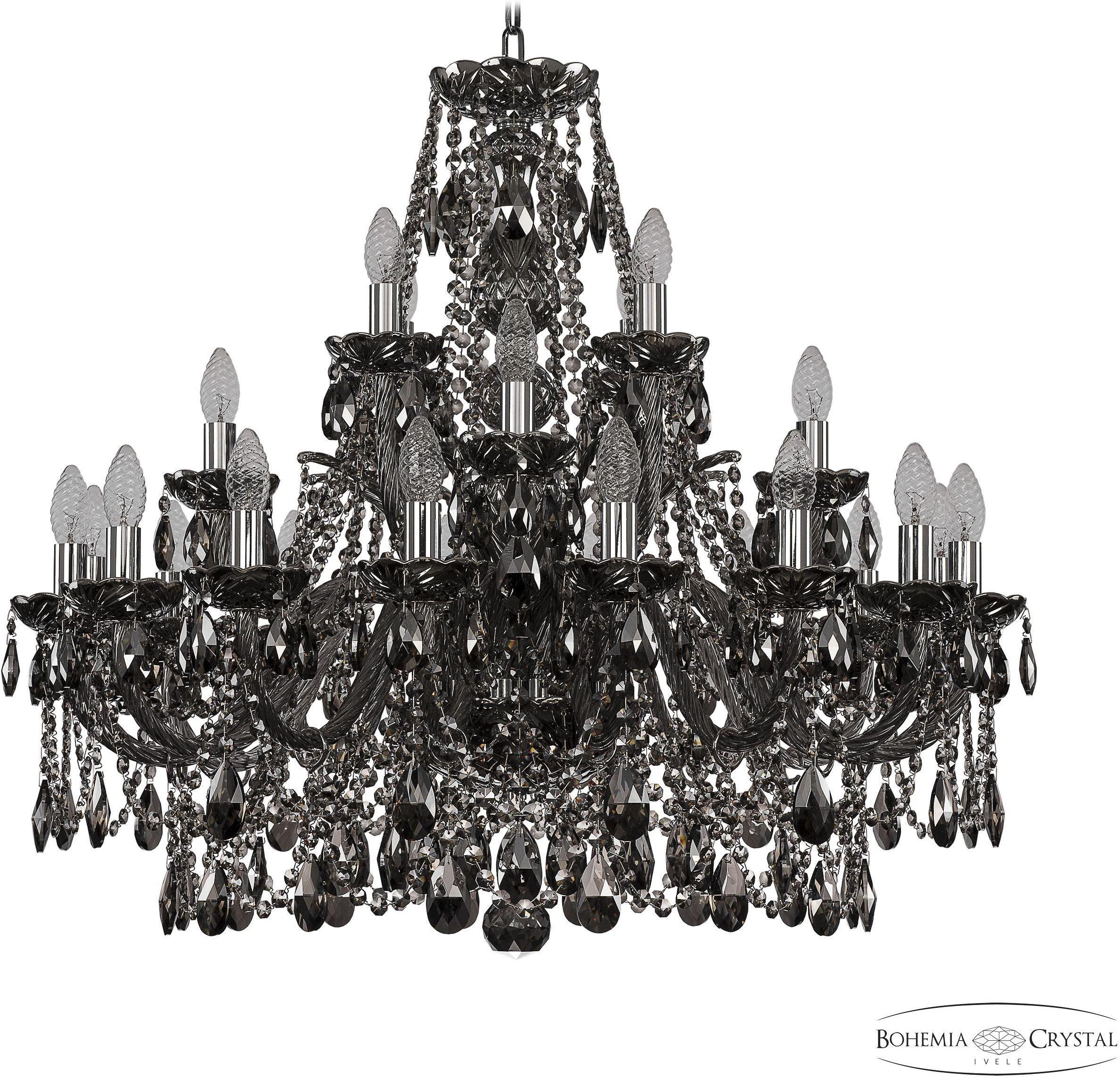 

Подвесная люстра Bohemia Ivele Crystal 1411/16+4+4/300 Ni M731