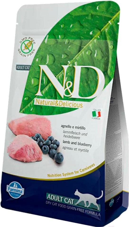 

Корм для кошек Farmina ND Grain Free Cat Lamb Blueberry Adult 1.5кг, ND Grain Free Cat Lamb Blueberry Adult 1.5кг