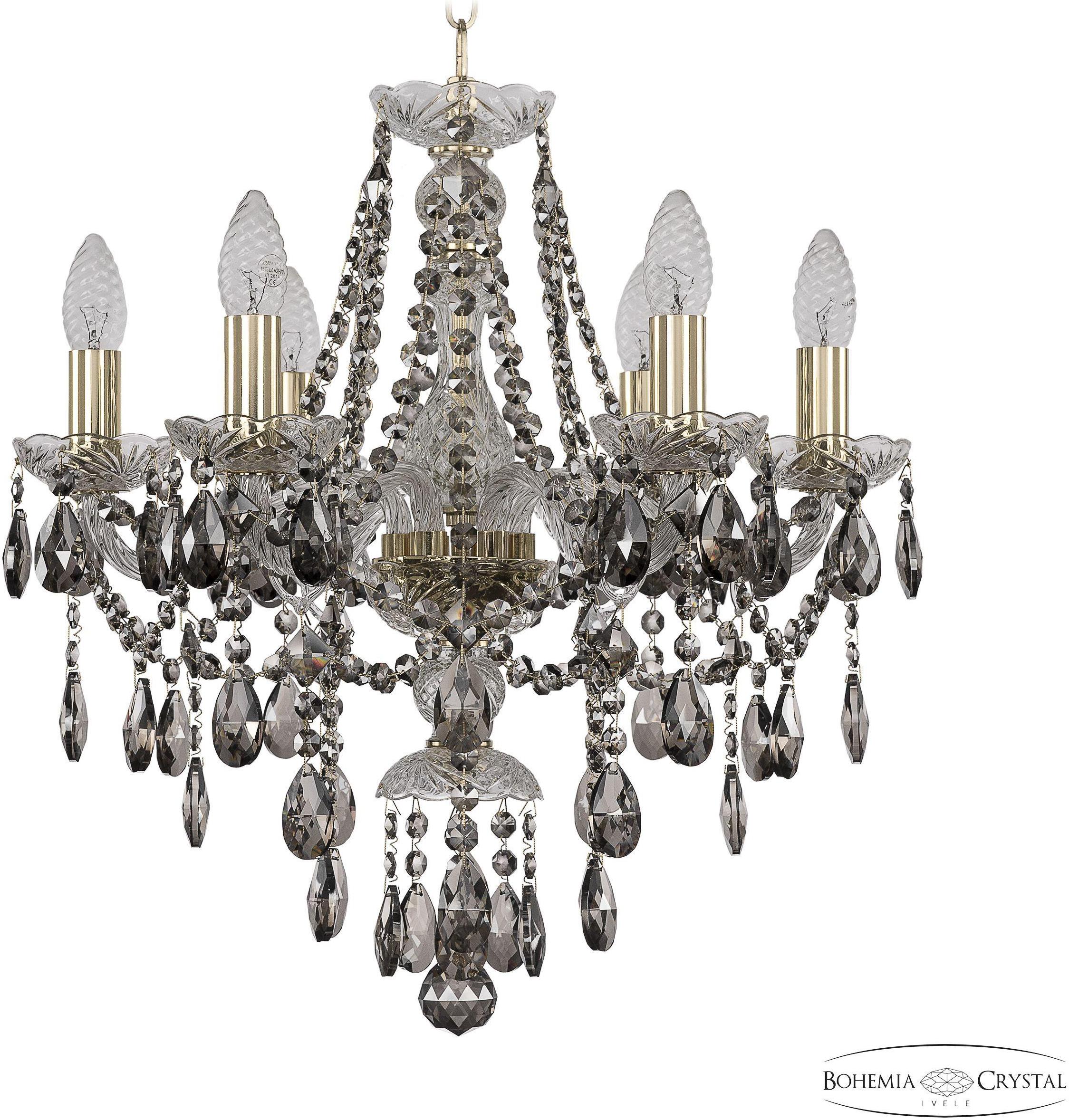 

Подвесная люстра Bohemia Ivele Crystal 1415/6/165 G R731