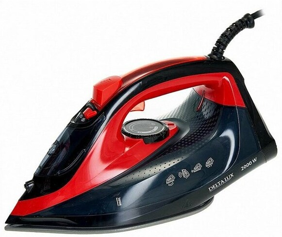 

Утюг Delta LUX DE-3000 черный/красный, Утюг Delta LUX DE-3000 (черный/красный)