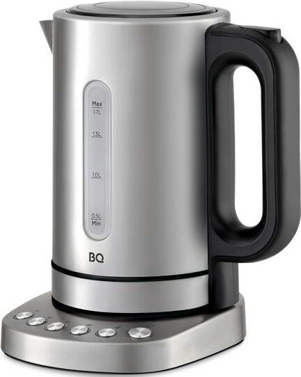 

Электрочайник BQ KT1828SW Steel/Black, Электрочайник BQ KT1828SW
