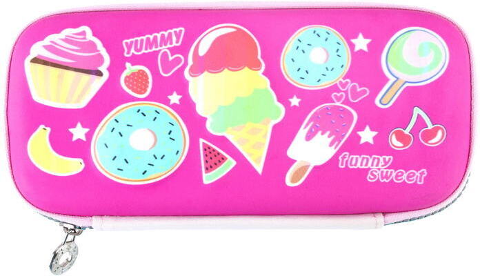 

Пенал Darvish ICE CREAM малиновый DV-LCP301-13
