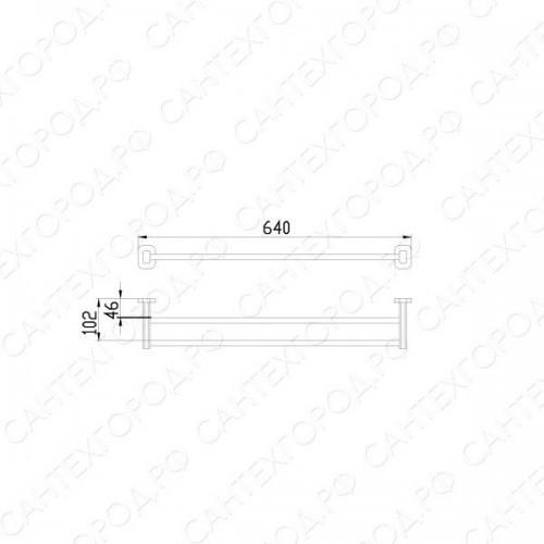 

Держатель полотенца Kaiser Oval KH-2048, Oval