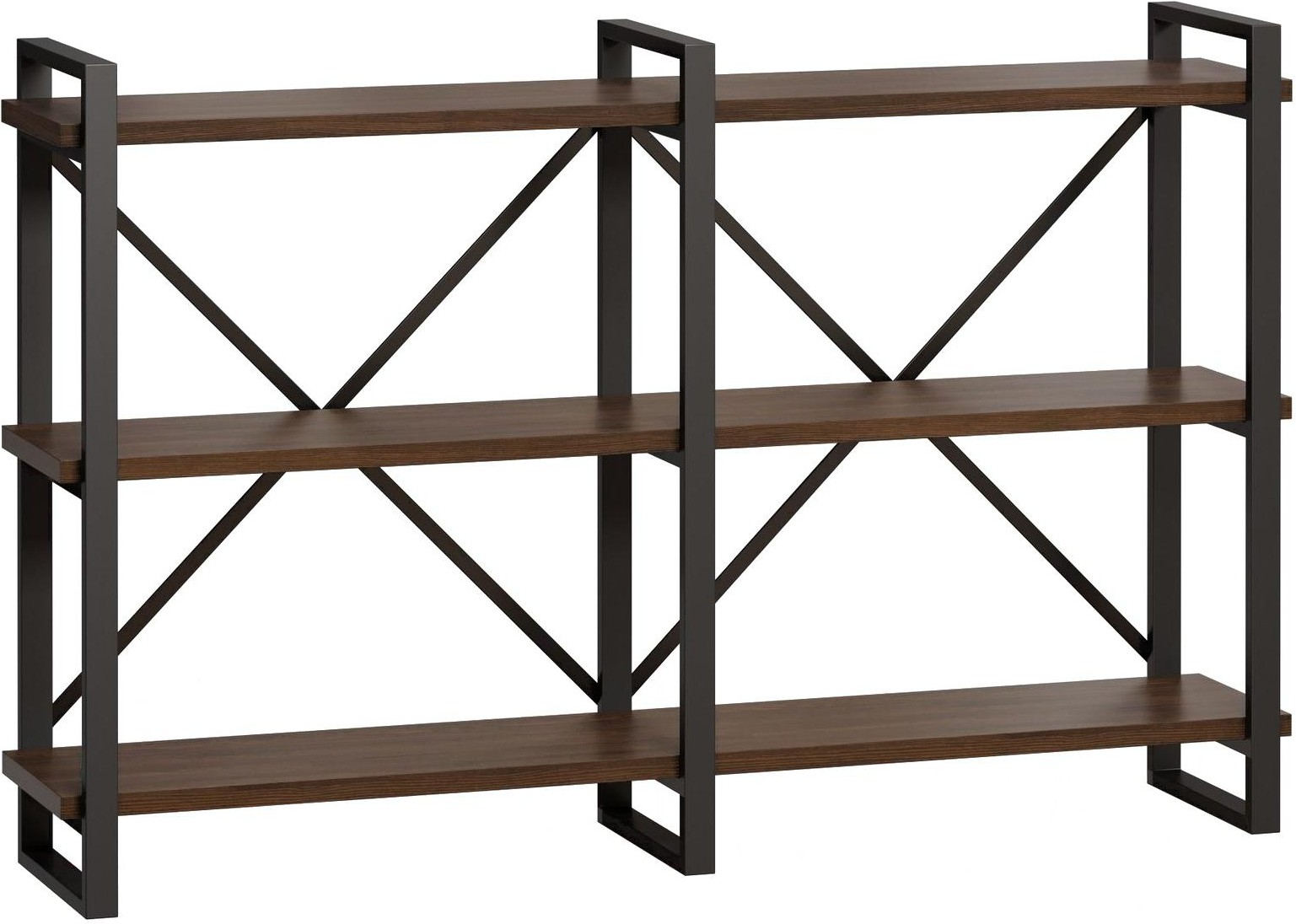 

Стеллаж Loftyhome Лондейл 160 коричневый [ld010601], Стеллаж Loftyhome Лондейл 160 294173 коричневый