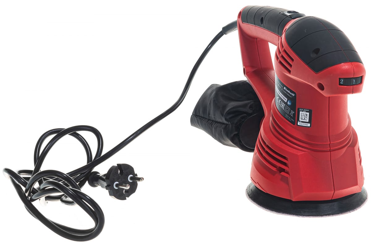 

Эксцентриковая шлифмашина (орбитальная) Einhell TC-RS 38 E [4462165], Шлифмашина Einhell TC-RS 38 E 4462165