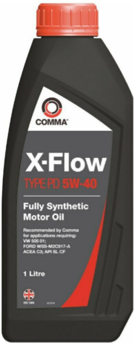 

Моторное масло Comma X-Flow Type PD 5W40 1л [XFPD1L], Моторное масло Comma X-Flow Type PD 5W40 1л XFPD1L