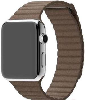 

Сменный ремешок и браслет Evolution для Watch 38/40mm Leather Loop AW40-LL01 Nut Brown, для Watch 38/40mm Leather Loop AW40-LL01