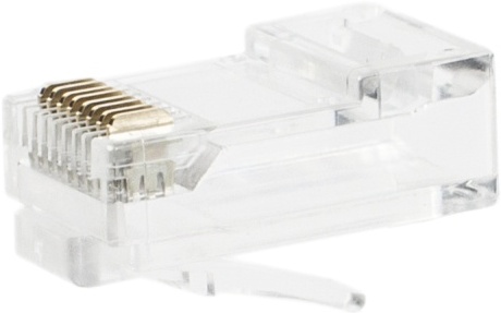 

Коннектор TWT Lanmaster (TWT-PL45-8P8C) RJ45 UTP 8P8C. универсальный. cat.5e. 100 шт.