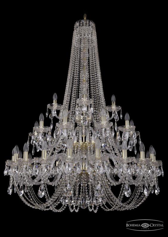 

Подвесная люстра Bohemia Ivele Crystal 1406/20+10+5/400/h-157/3d/G