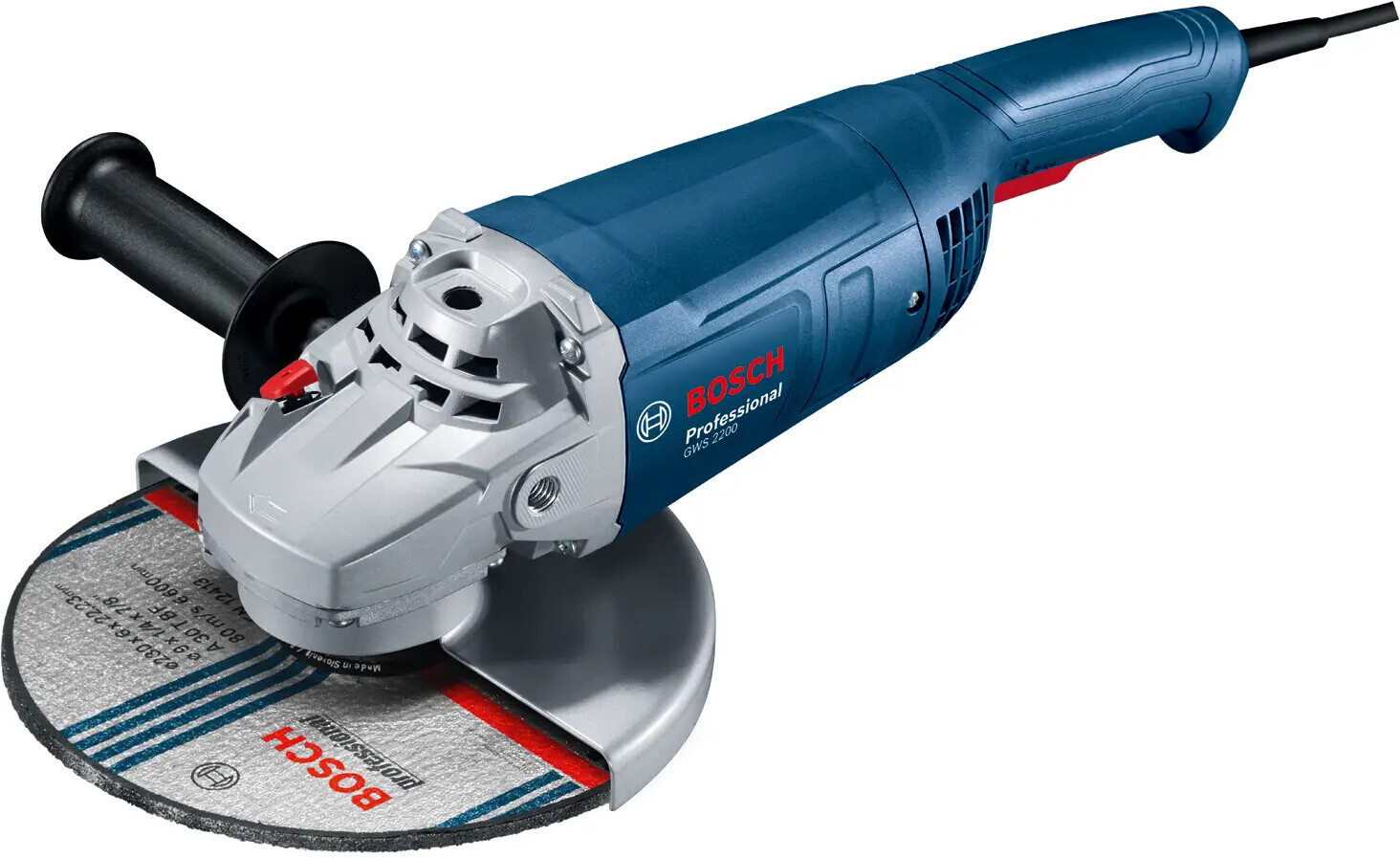 

Угловая шлифмашина Bosch GWS 2200-230 RSP [0.601.8C1.320], Угловая шлифмашина Bosch GWS 2200 Professional (06018C1320)