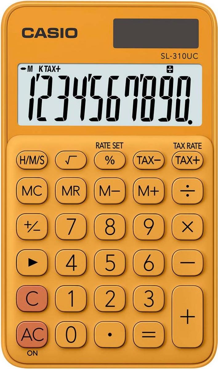 

Калькулятор Casio SL-310UC-RG-S-EC оранжевый
