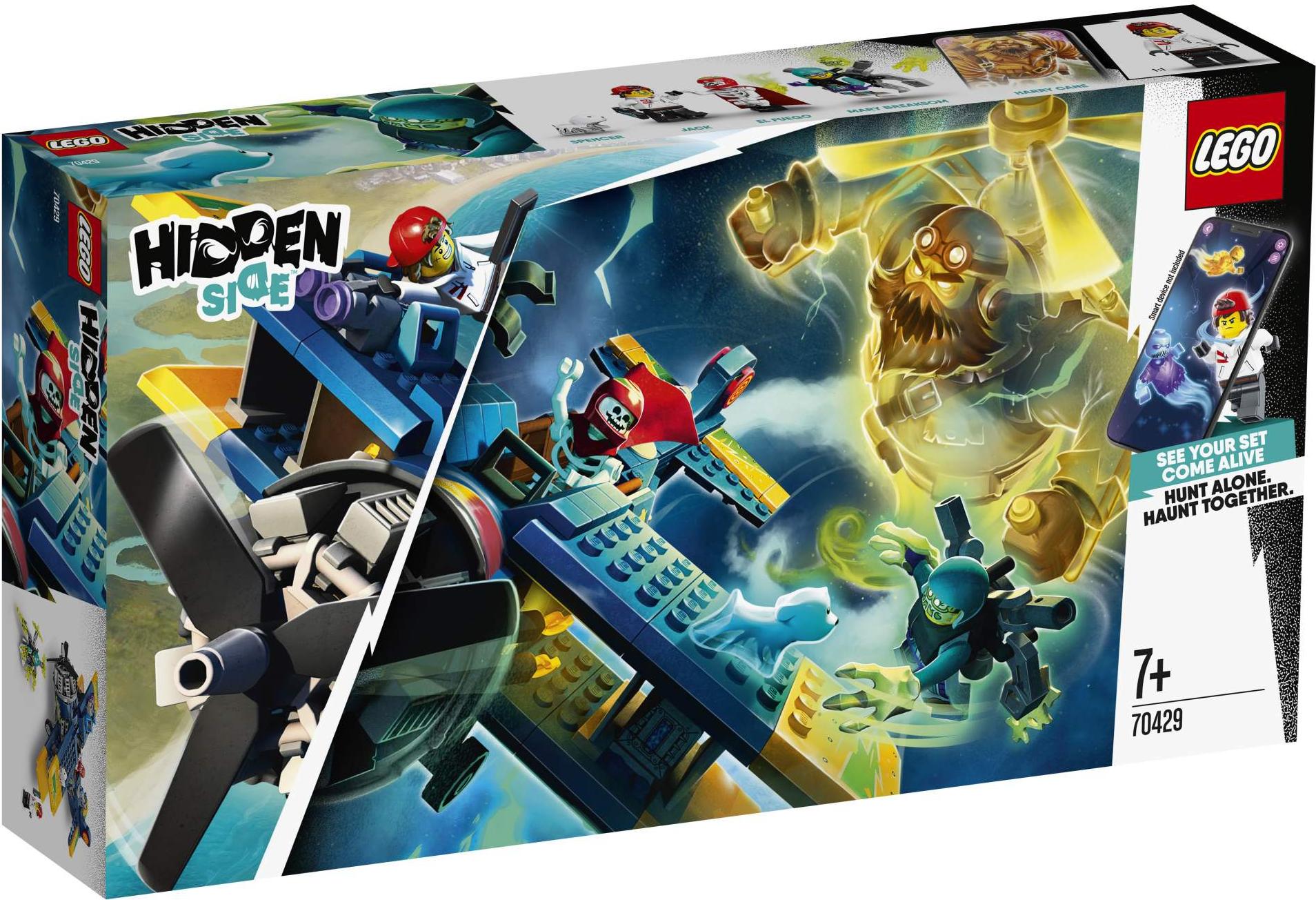 

Конструктор LEGO Hidden Side Трюковый самолёт Эль-Фуэго 70429, Hidden Side Трюковый самолёт Эль-Фуэго 70429