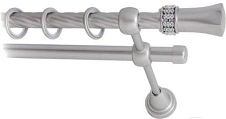 

Карниз Lm Decor Севилла 120 2р витой 2м сатин, Севилла 120 2р витой 16мм 2.0м