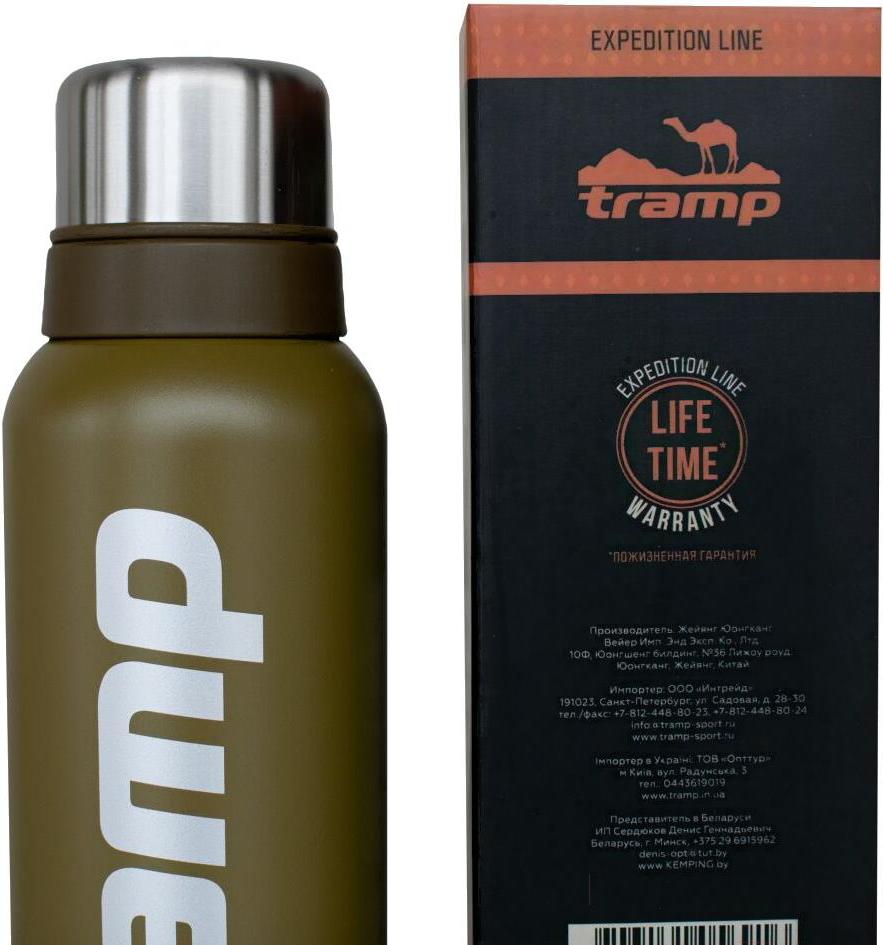 

Термос Tramp Expedition Line 0.75л оливковый [TRC-031о], Термос Tramp Expedition Line 0.75л TRC-031о оливковый