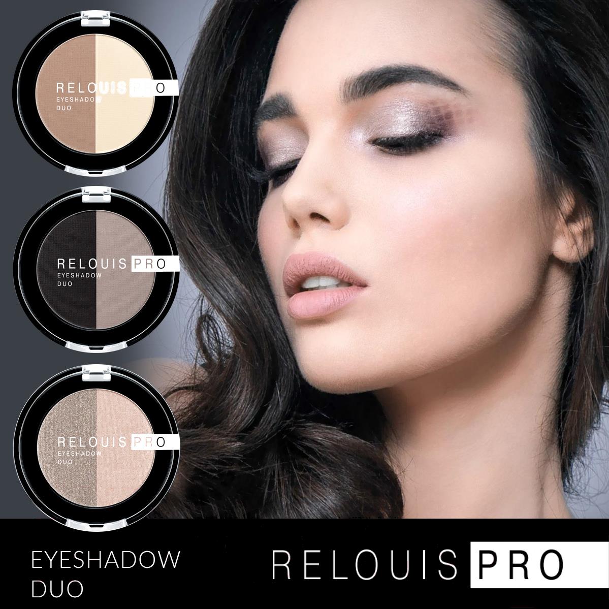 

Тени для век Relouis Pro EyeShadow Duo тон 103, Pro EyeShadow Duo тон 103