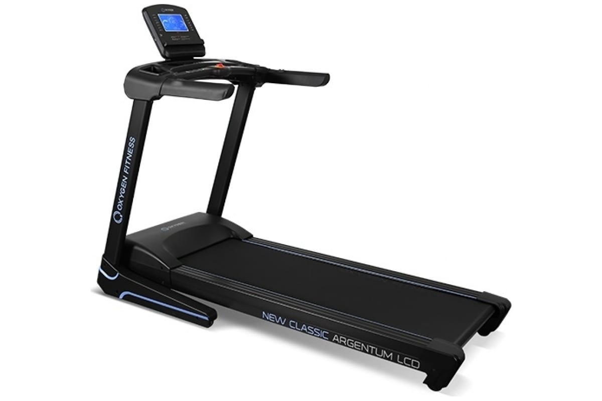 

Электрическая беговая дорожка Oxygen Fitness New Classic Argentum LCD