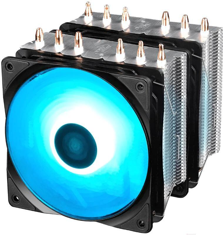 

Система охлаждения DeepCool Neptwin RGB (DP-MCH6-NT-A4RGB), Кулер DeepCool NEPTWIN RGB DP-MCH6-NT-A4RGB