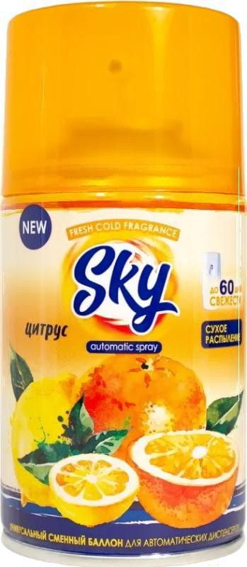 

Сменный баллон Sky Max Цитрус 250мл