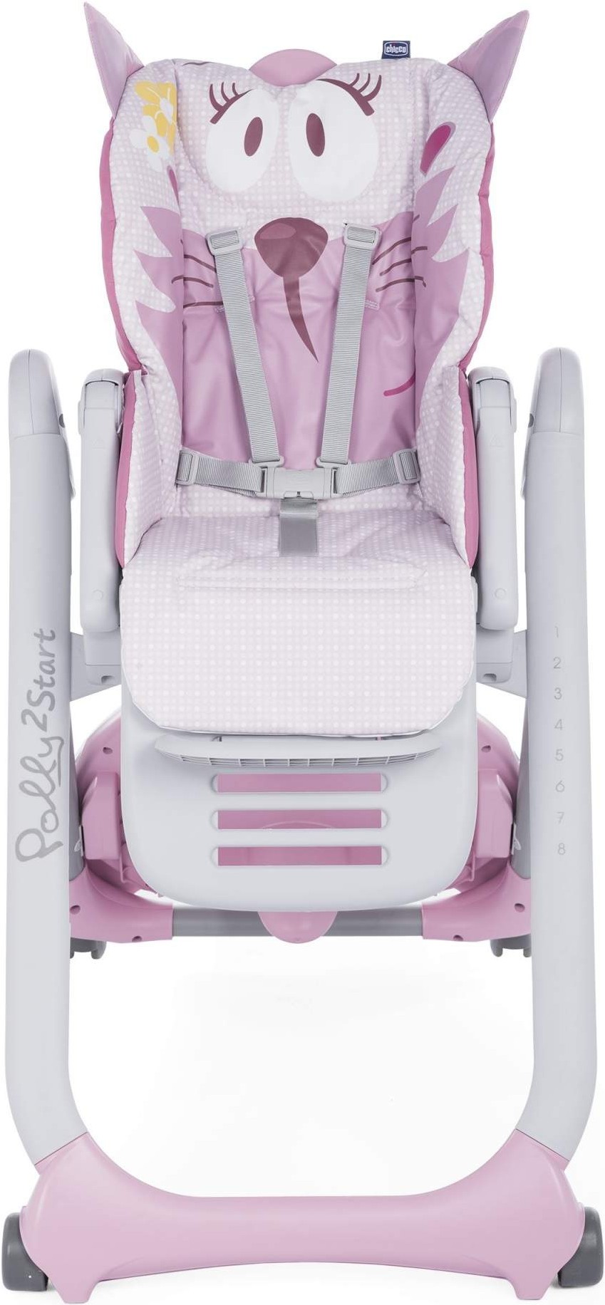 

Стульчик для кормления Chicco Polly 2 Start Miss Pink 340728291 [05079205810000], Стульчик для кормления Chicco Polly 2 Start (miss pink)