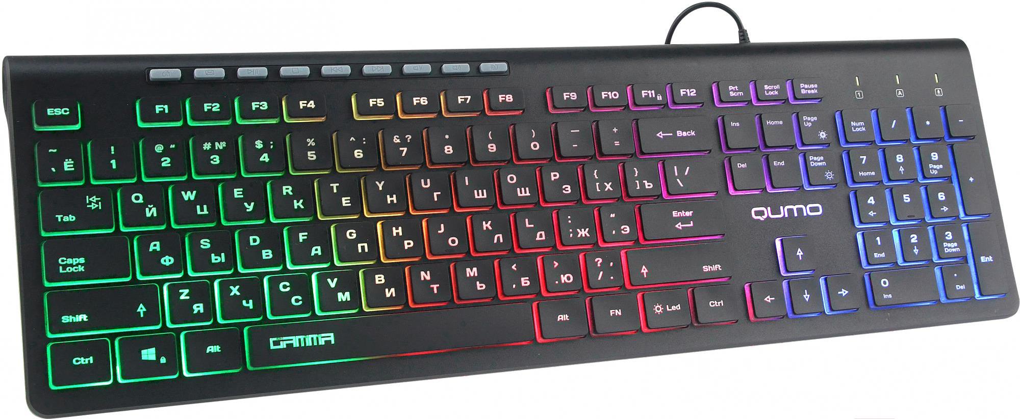

Клавиатура QUMO Gamma K36 [23303], Gamma K36