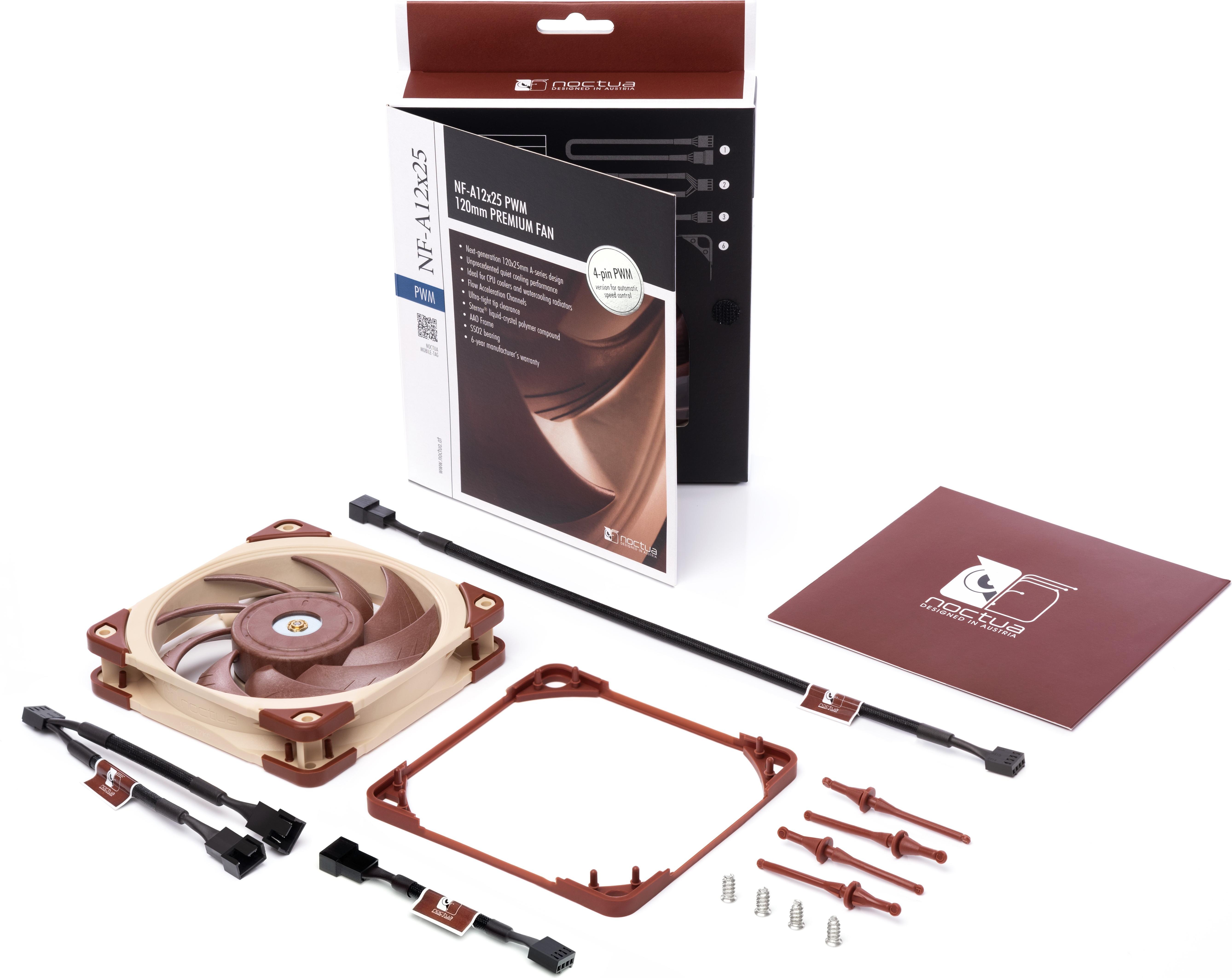 

Кулер Noctua NF-A12x25 PWM, NF-A12x25 PWM