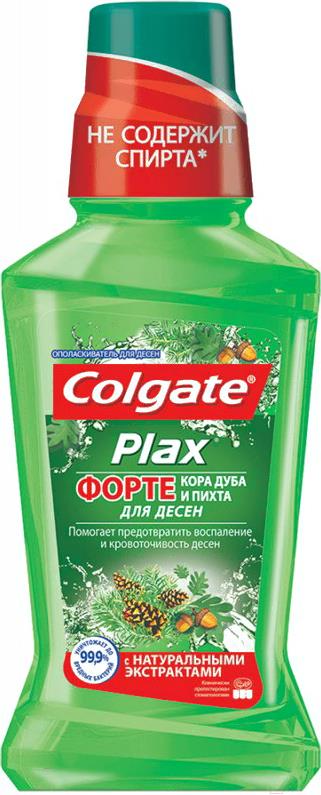 

Ополаскиватель для полости рта Colgate Plax Форте кора дуба и пихта (250мл), Plax Форте кора дуба и пихта 250мл
