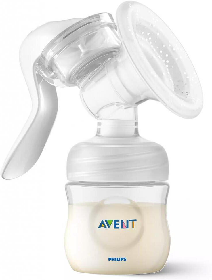 

Молокоотсос ручной Philips AVENT Natural Motion с бутылочкой (SCF430/10)