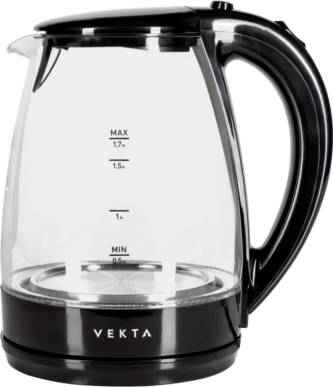 

Электрочайник Vekta KMG-1706 черный, KMG-1706