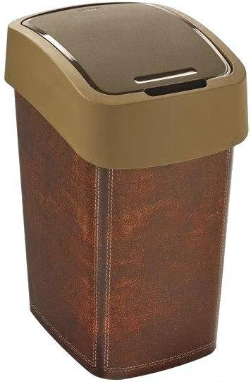 

Мусорное ведро Curver FLIP BIN 25L кожа [209995], FLIP BIN 25L