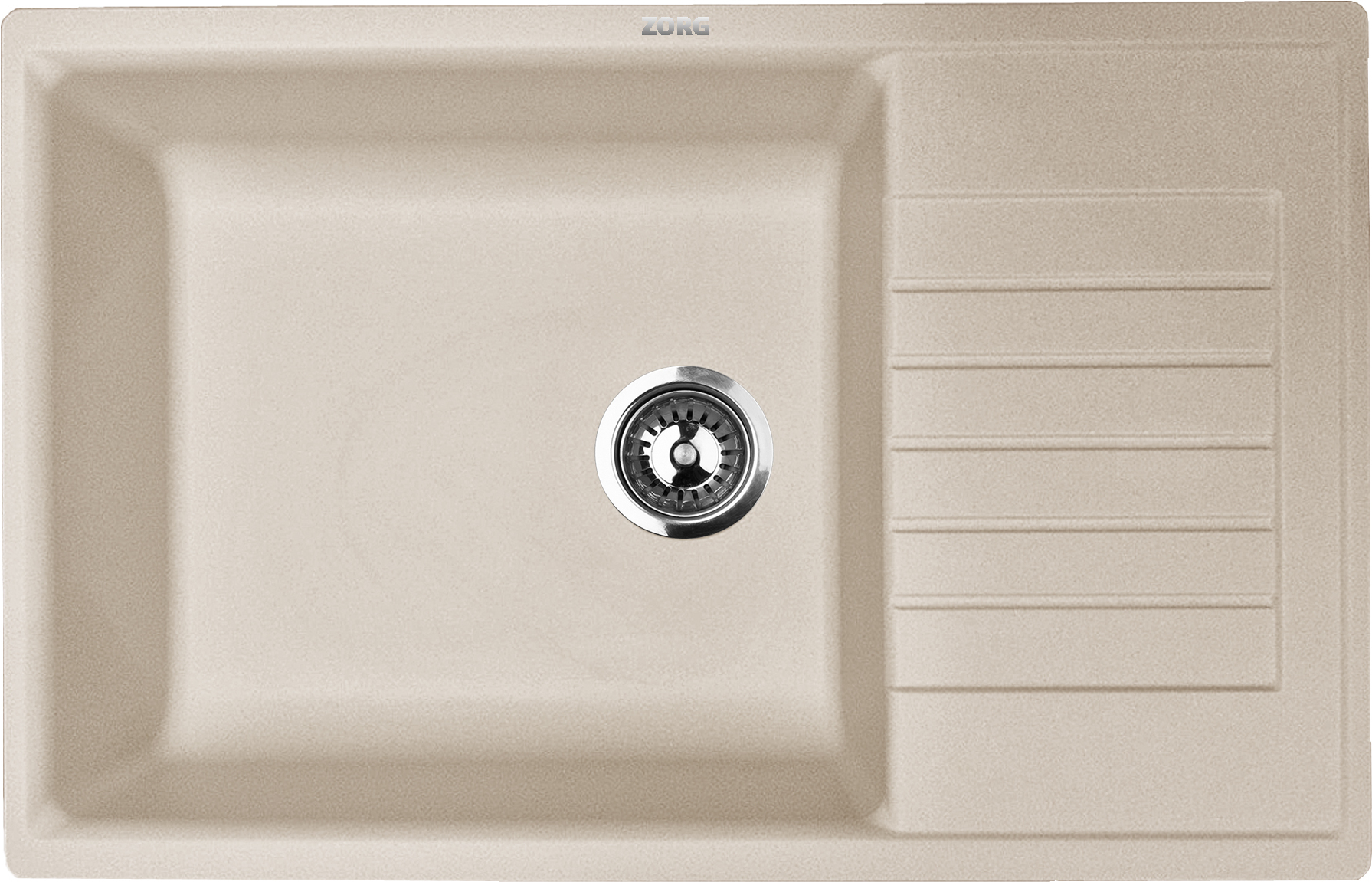 

Кухонная мойка Zorg Sanitary Dello 78 песчаный берег, Кухонная мойка ZorG Dello 78 (песчаный берег)