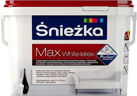 

Краска Sniezka Max White Latex 3л белый