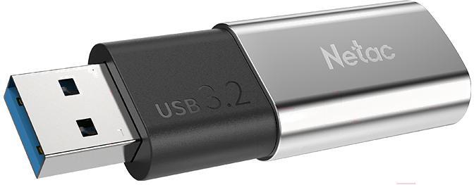 

USB Flash-накопитель Netac NT03US2N-512G-32SL Black/Silver