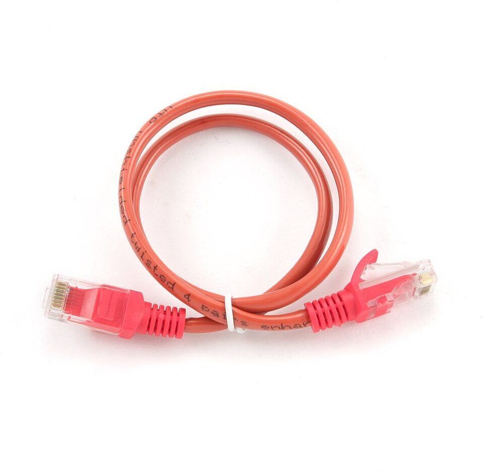 

Патч-корд Cablexpert PP12-0.5M/R красный (038546)