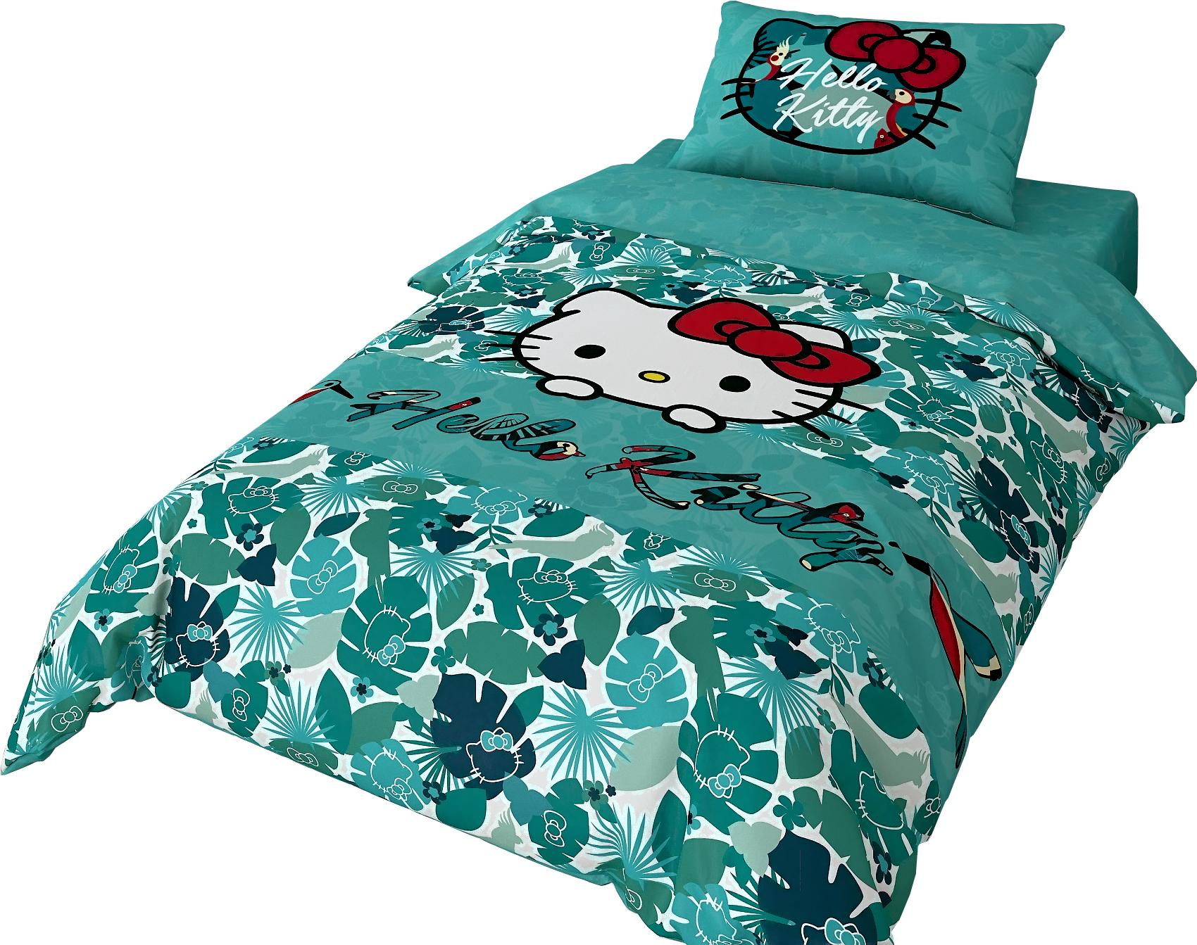 

Постельное белье Нордтекс Комплект Hello Kitty HK 1551 20026+8370/3, Комплект Hello Kitty HK 1551 20026+8370/3