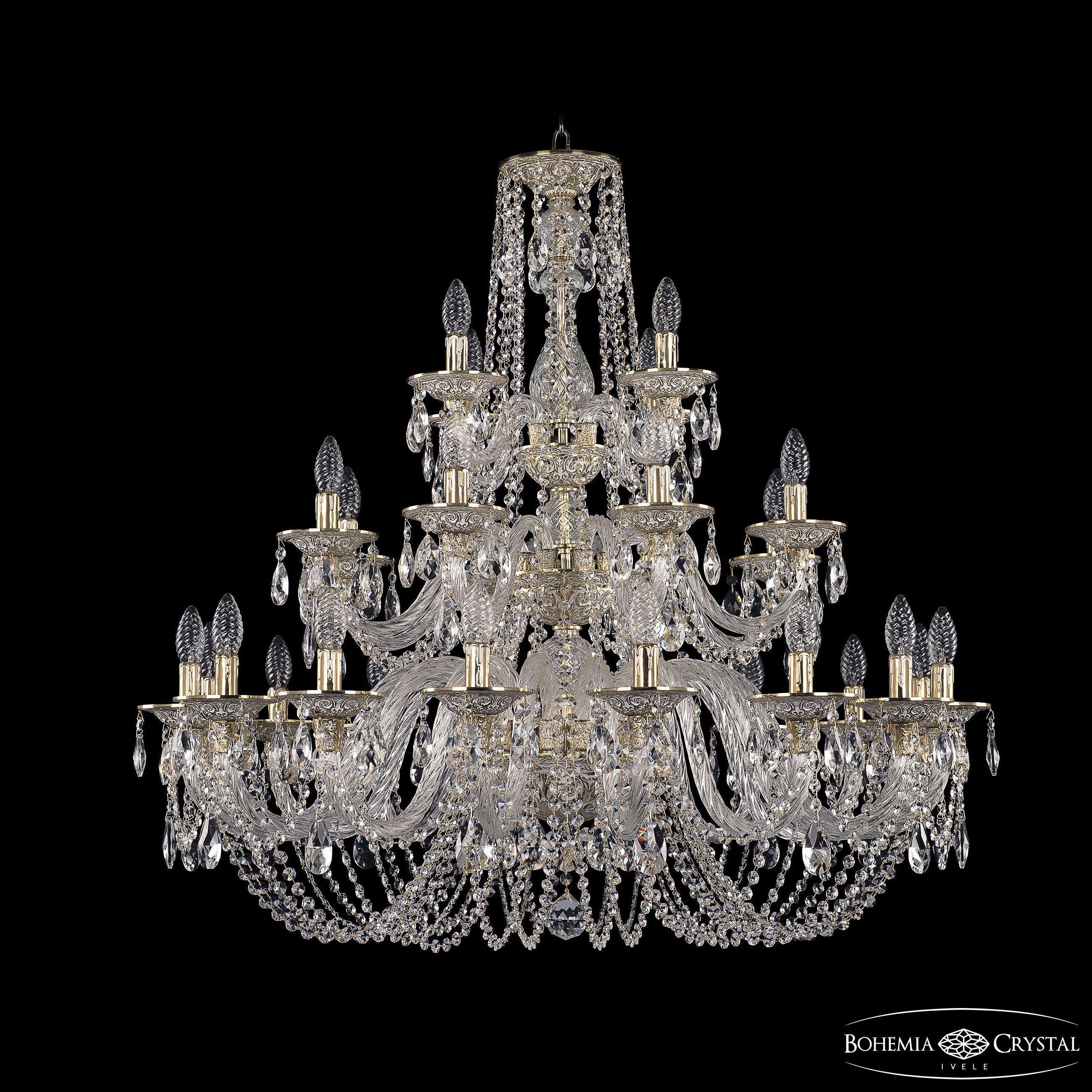 

Подвесная люстра Bohemia Ivele Crystal 16102/16+8+4/360/3d GW
