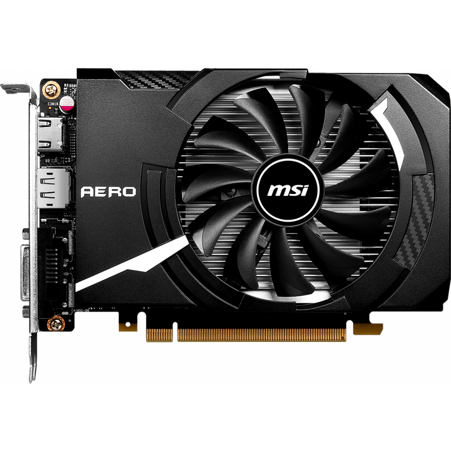 

Видеокарта MSI GTX 1630 AERO ITX 4G OC