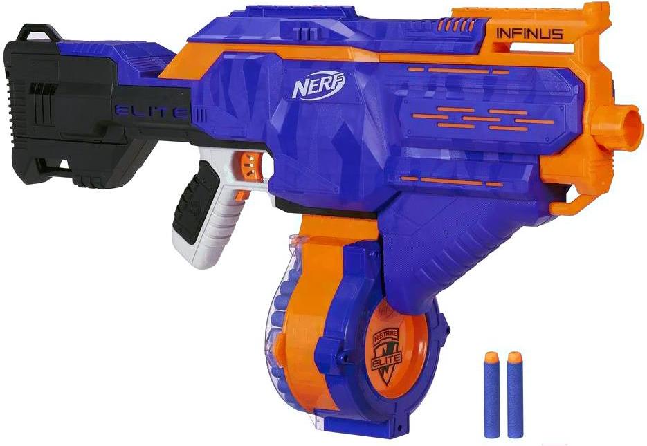 

Игровой набор Hasbro Бластер Nerf Элит Инфинус [E0438], Бластер Nerf Элит Инфинус