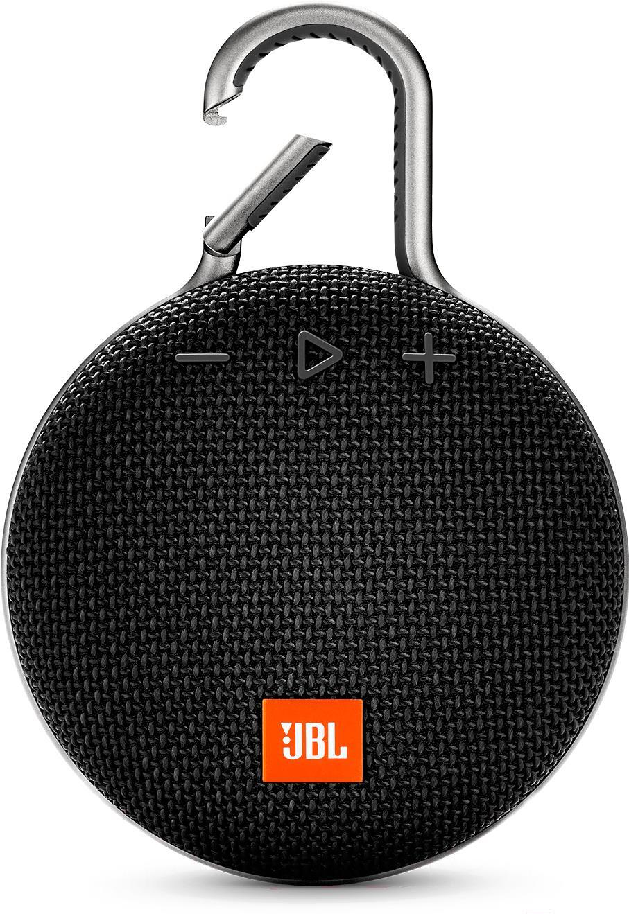 

Портативная колонка JBL CLIP 3 черный, Активная акустическая система JBL JBLCLIP3BLK