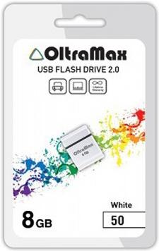 

Usb flash Oltramax 50 16GB белый [OM016GB-mini-50-W], 50 16GB