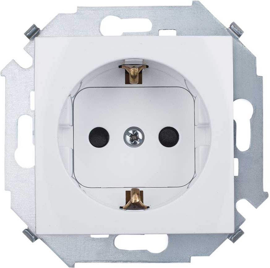 

Розетка Simon 1591443-030 (белый), Розетка Simon Розетка 1591443-030 белый