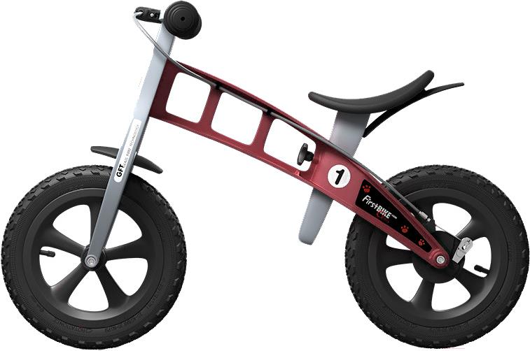 

Беговел FirstBIKE Cross с тормозом красный, Cross с тормозом