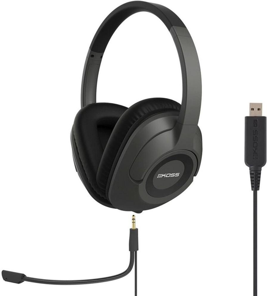 

Наушники KOSS SB42-USB черный/серый [80001059], Наушники KOSS SB42-USB 80001059 черный/серый