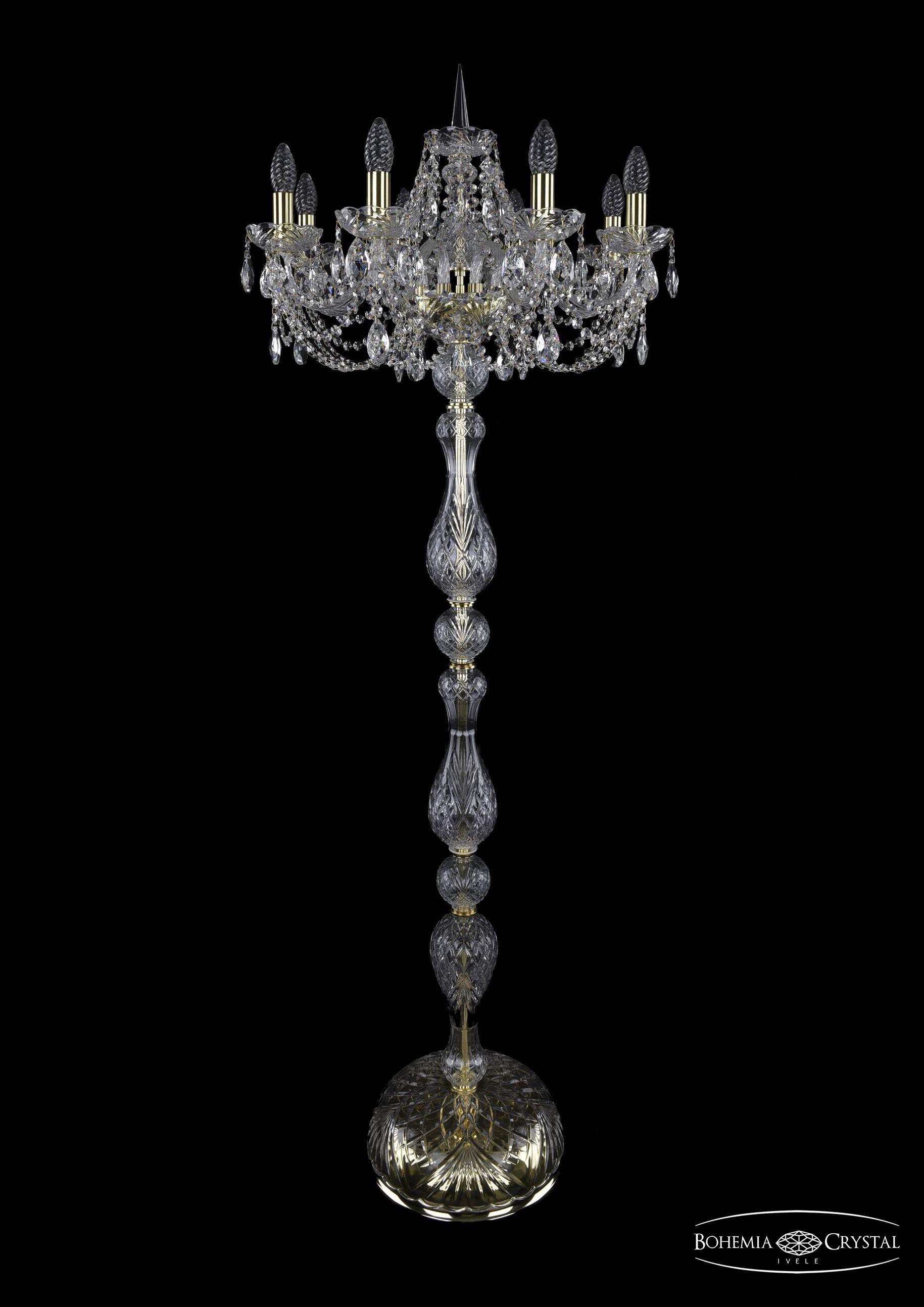 

Подвесная люстра Bohemia Ivele Crystal 1406T1/8/195-160/G, Торшер Bohemia Ivele Crystal 1406T1/8/195-160/G